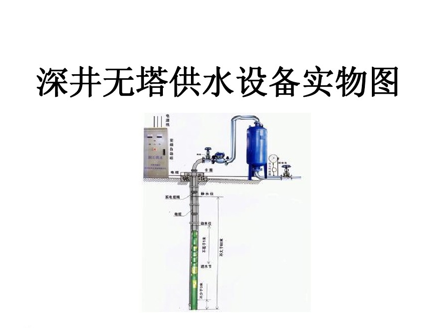 钟山县井泵无塔式供水设备